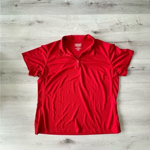 Red Knap Flex Series Pro Polo Red 2XL‎ NWT IN PACKAGE - Picture 4 of 7